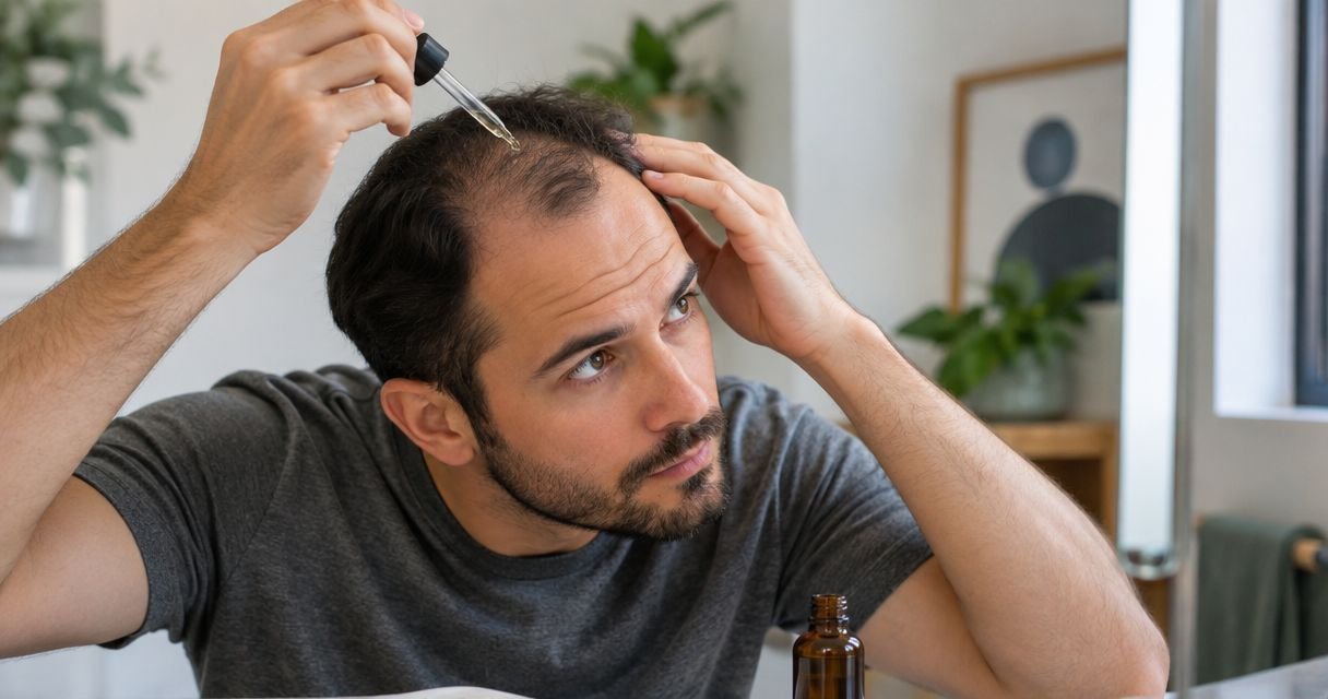 Can hair oil regrow a receding hairline?